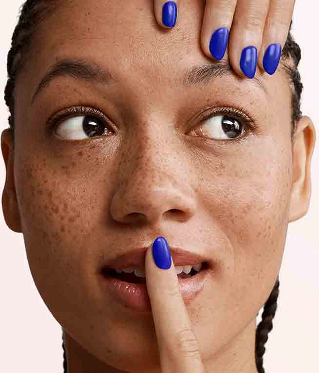 Pink Gellac - Delighted Blue - Gellak - Vegan - Blauw - Shimmer Finish - 15 Ml 3 Pink Gellac - Delighted Blue - Gellak - Vegan - Blauw - Shimmer Finish - 15 Ml - Afbeelding 3