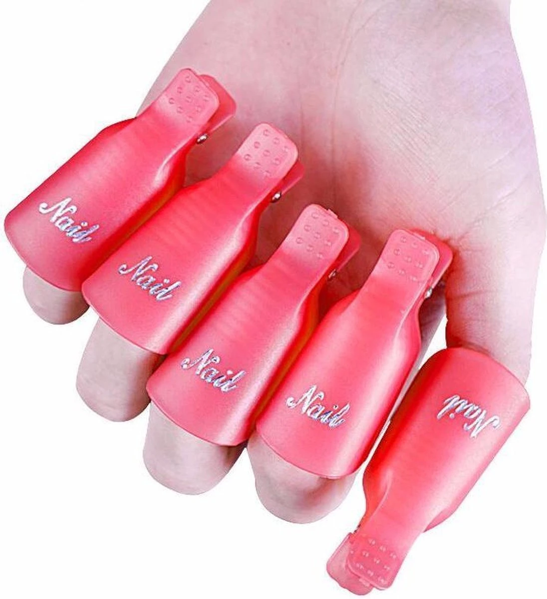 Nagellak Remover Clips | Nagelclips | 10 Stuks | Alles Kleuren 8 Nagellak Remover Clips | Nagelclips | 10 Stuks | Alles Kleuren - Afbeelding 8