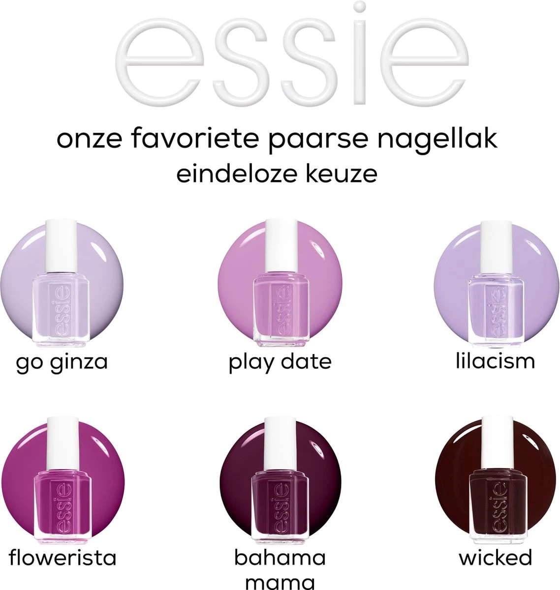 Essie Sole Mate 45 - Paars - Nagellak 6 Essie Sole Mate 45 - Paars - Nagellak - Afbeelding 6