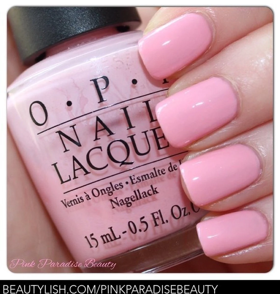 OPI - Nail Lacquer - Pink-Ing Of You 2 OPI - Nail Lacquer - Pink-Ing Of You - Afbeelding 2