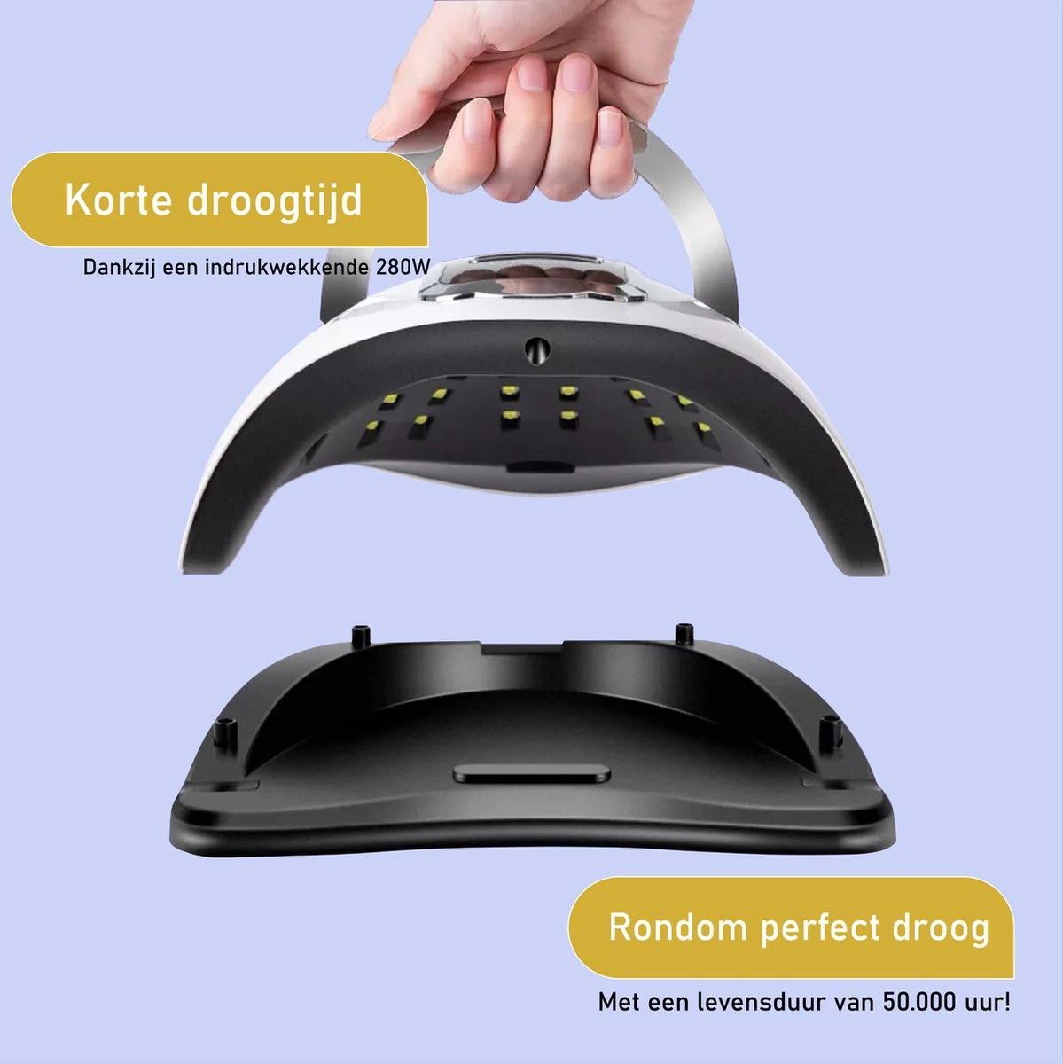 280 Watt UV LED Lamp Nagels - 66 Leds - SUN X10 MAX - Nagel UV Lamp - Gellak Lamp - Nagellamp - Nagellamp Led - Nagellamp Voor Gel Nagellak - Nagellamp Led Uv - Nagellamp Uv - Nagellamp Gelnagels - Gellak - Nageldroger 5 280 Watt UV LED Lamp Nagels - 66 Leds - SUN X10 MAX - Nagel UV Lamp - Gellak Lamp - Nagellamp - Nagellamp Led - Nagellamp Voor Gel Nagellak - Nagellamp Led Uv - Nagellamp Uv - Nagellamp Gelnagels - Gellak - Nageldroger - Afbeelding 5