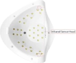 Merkloos Daniqqi - 80 Watt UV LED Lamp Nagels - 45 Leds Nagellamp - Wit 16 Merkloos Daniqqi - 80 Watt UV LED Lamp Nagels - 45 Leds Nagellamp - Wit -Essie 1200x1001