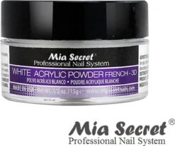 Acryl Poeder Wit 15ml.