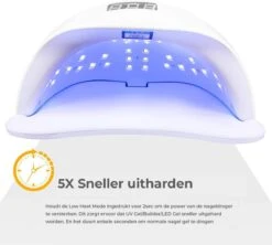Adge - 54W LED Nageldroger Voor Gelnagels - Geschikt Voor ALLE Nagel Gellak - 36 LEDs - Met Timer -Essie 1200x1078 1