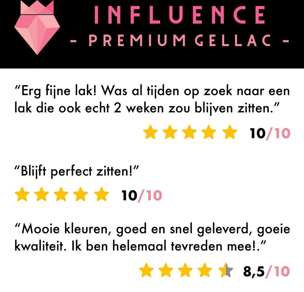 #BADBLACKSERIE - Influence Gellac - Zwarte Gellak - Gellak Zwart UV - UV Gellak - Gel Nagellak - Basecoat - Topcoat - Topcoatmat - No Wipe - Startersset - Kado Vrouw - Valentijns Cadeau - Kado Voor Haar - 4 X 10 Ml 3 #BADBLACKSERIE - Influence Gellac - Zwarte Gellak - Gellak Zwart UV - UV Gellak - Gel Nagellak - Basecoat - Topcoat - Topcoatmat - No Wipe - Startersset - Kado Vrouw - Valentijns Cadeau - Kado Voor Haar - 4 X 10 Ml - Afbeelding 3
