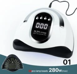 2022 Nageldroger - 280W/66 LEDs - Nagellamp - Nieuw Nageldroger - Wit/Zwart - Manicure/Pedicure Handen En Voeten - Gellak - Gelnagels - Acrylnagels - Top Coat - Matte Top Coat - Led Nagellamp - Uv Nagellamp - Nagels - Nagellak Droger - Tafellamp 16 2022 Nageldroger - 280W/66 LEDs - Nagellamp - Nieuw Nageldroger - Wit/Zwart - Manicure/Pedicure Handen En Voeten - Gellak - Gelnagels - Acrylnagels - Top Coat - Matte Top Coat - Led Nagellamp - Uv Nagellamp - Nagels - Nagellak Droger - Tafellamp -Essie 1200x1156 2