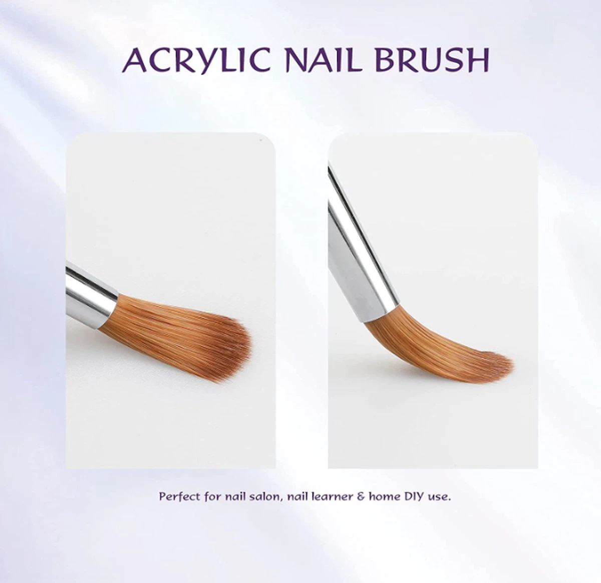 Embeauty Acryl Penselen #10 - Nagel Kwasten - Nail Art Brush - Penseel Voor Nagel Gel 2 Embeauty Acryl Penselen #10 - Nagel Kwasten - Nail Art Brush - Penseel Voor Nagel Gel - Afbeelding 2