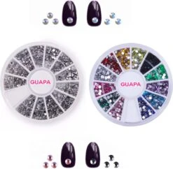 GUAPÀ® Nail Art Nagel Decoratie Steentjes & Diamantjes Inclusief Nail Art Nagellijm 3 Ml 9 GUAPÀ® Nail Art Nagel Decoratie Steentjes & Diamantjes Inclusief Nail Art Nagellijm 3 Ml -Essie 1200x1174 5
