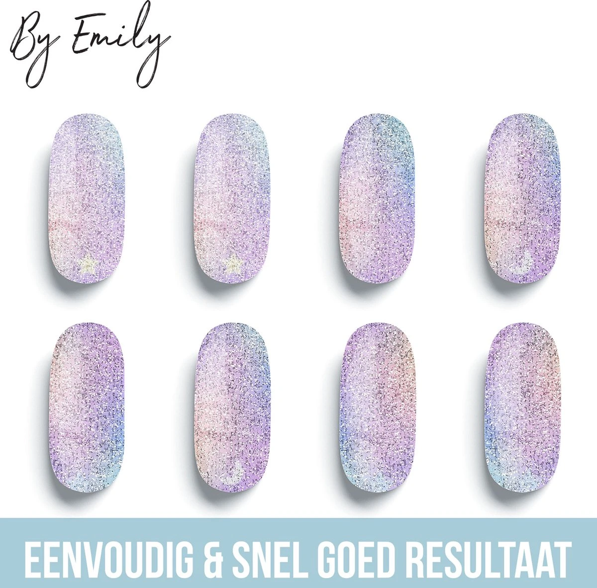 By Emily - Nagel Wrap - | Galaxy Dream | 16 Stickers | Nail Wrap | Nail Art | Trendy | Design | Nagellakvrij | Eenvoudig | Nagel Wrap | Nagel Stickers | Folie | Zelfklevend | Sjablonen 2 By Emily - Nagel Wrap - | Galaxy Dream | 16 Stickers | Nail Wrap | Nail Art | Trendy | Design | Nagellakvrij | Eenvoudig | Nagel Wrap | Nagel Stickers | Folie | Zelfklevend | Sjablonen - Afbeelding 2