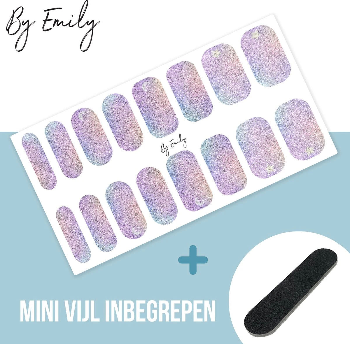 By Emily - Nagel Wrap - | Galaxy Dream | 16 Stickers | Nail Wrap | Nail Art | Trendy | Design | Nagellakvrij | Eenvoudig | Nagel Wrap | Nagel Stickers | Folie | Zelfklevend | Sjablonen 4 By Emily - Nagel Wrap - | Galaxy Dream | 16 Stickers | Nail Wrap | Nail Art | Trendy | Design | Nagellakvrij | Eenvoudig | Nagel Wrap | Nagel Stickers | Folie | Zelfklevend | Sjablonen - Afbeelding 4