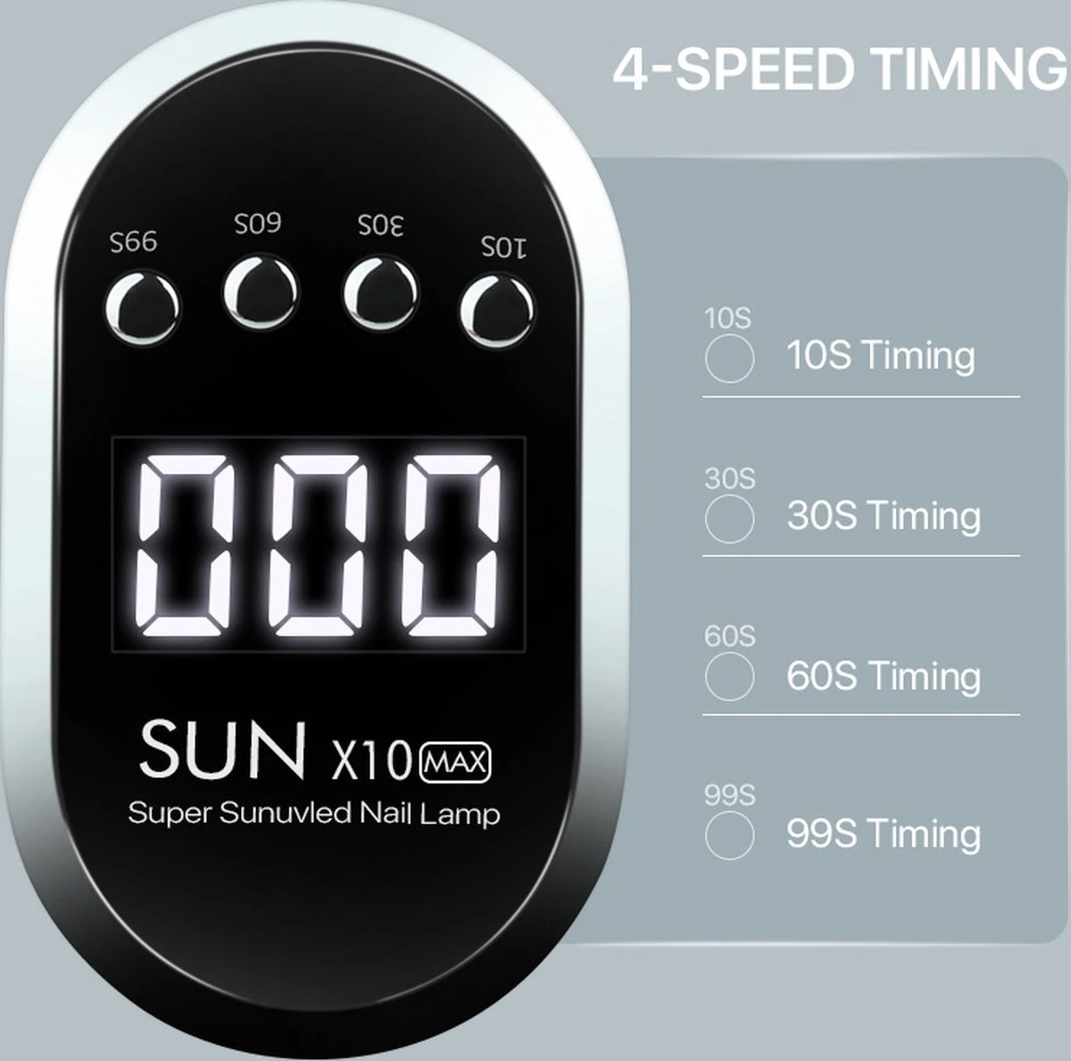 2022 Nageldroger - 280W/66 LEDs - Nagellamp - Nieuw Nageldroger - Wit/Zwart - Manicure/Pedicure Handen En Voeten - Gellak - Gelnagels - Acrylnagels - Top Coat - Matte Top Coat - Led Nagellamp - Uv Nagellamp - Nagels - Nagellak Droger - Tafellamp 3 2022 Nageldroger - 280W/66 LEDs - Nagellamp - Nieuw Nageldroger - Wit/Zwart - Manicure/Pedicure Handen En Voeten - Gellak - Gelnagels - Acrylnagels - Top Coat - Matte Top Coat - Led Nagellamp - Uv Nagellamp - Nagels - Nagellak Droger - Tafellamp - Afbeelding 3