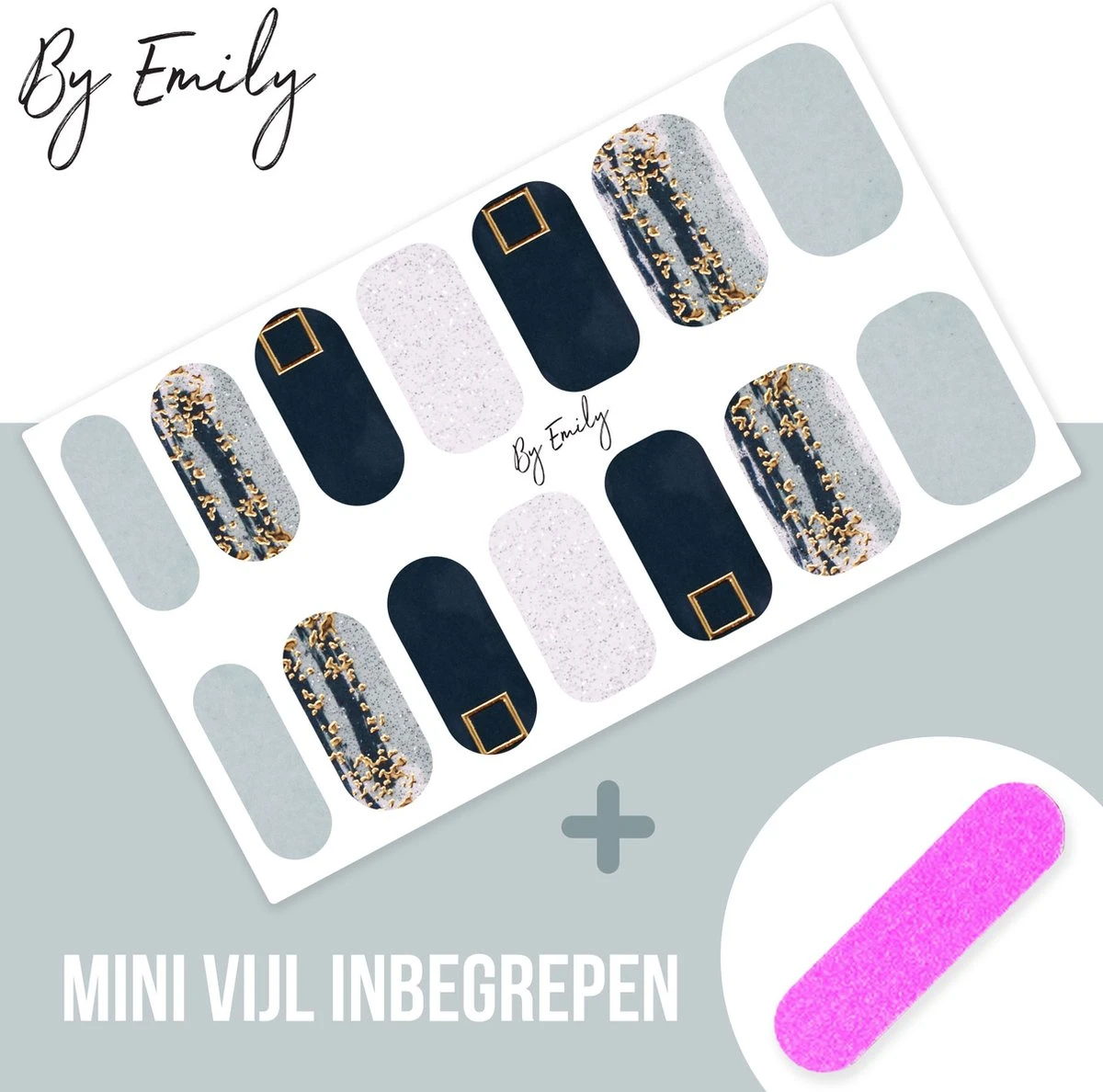 By Emily - Nagel Wrap - Classic Teal | 14 Stickers Per Vel | Nail Wrap | Nail Art | Trendy | Design | Nagellakvrij | Eenvoudig | Nagel Art | Nagel Wrap | Nagel Stickers | Folie | Zelfklevend | Sjablonen 7 By Emily - Nagel Wrap - Classic Teal | 14 Stickers Per Vel | Nail Wrap | Nail Art | Trendy | Design | Nagellakvrij | Eenvoudig | Nagel Art | Nagel Wrap | Nagel Stickers | Folie | Zelfklevend | Sjablonen - Afbeelding 7
