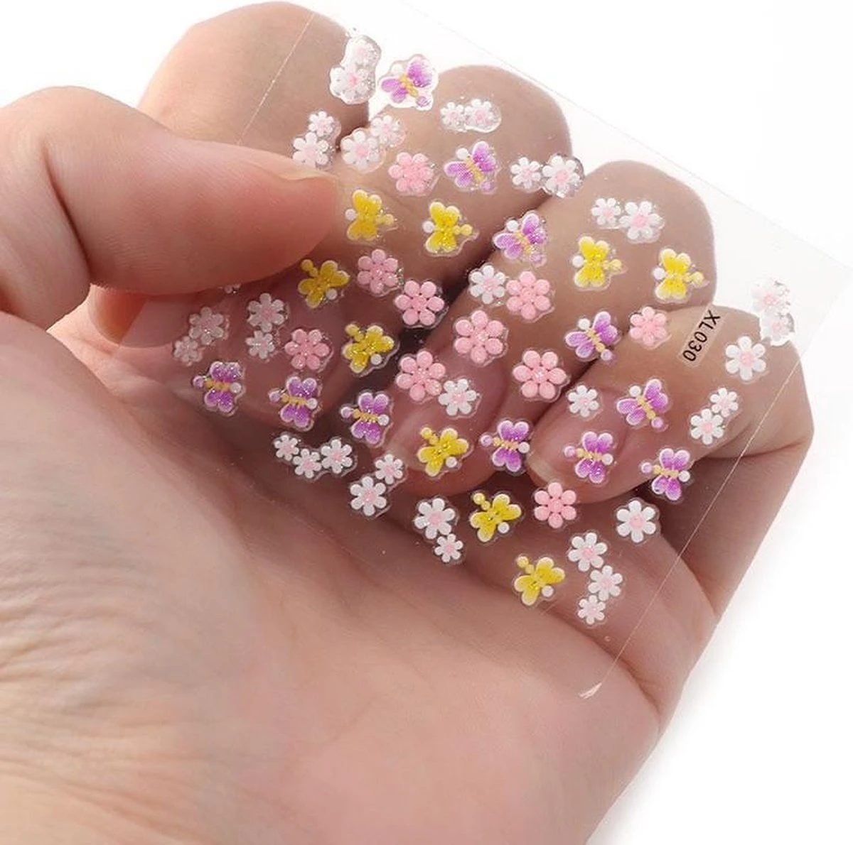 GUAPÀ® Nail Art Stickers 30 Vellen | Zelfklevende Nagelstickers & Nageldecoratie | Diverse Vormen | Nail Art Bloemen | Nail Art Hartjes | Nagel Sjablonen 4 GUAPÀ® Nail Art Stickers 30 Vellen | Zelfklevende Nagelstickers & Nageldecoratie | Diverse Vormen | Nail Art Bloemen | Nail Art Hartjes | Nagel Sjablonen - Afbeelding 4