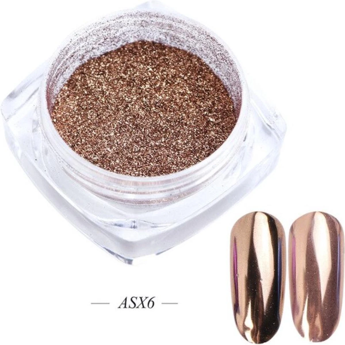 GUAPÀ - Holografische Glitter Poeder Set - Roze & Zilver & Goud - Nail Art & Nagel Decoratie- 3 Stuks 7 GUAPÀ - Holografische Glitter Poeder Set - Roze & Zilver & Goud - Nail Art & Nagel Decoratie- 3 Stuks - Afbeelding 7