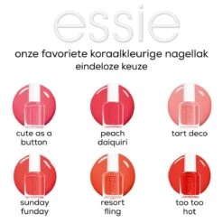 Essie Sunday Funday 268 - Koraal - Nagellak 15 Essie Sunday Funday 268 - Koraal - Nagellak -Essie 1200x1200 210