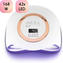 Eldur® Nageldroger - Nagellamp 168W - Gelnagels UV Lamp Nagels - Gellak Lamp