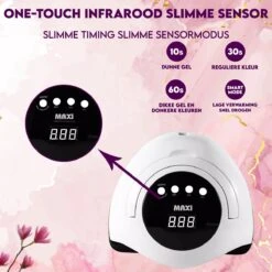 Maxi Nageldroger Pro - 168W - Uv Lamp - Nageldroger Lamp - Nageldroger Voor Gelnagels - Geschikt Voor Elke Nagel Gellak -Essie 1200x1200 397