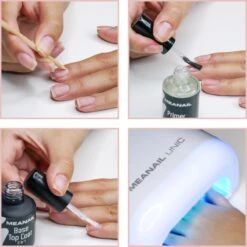Méanail - Gellak – Led Lamp 48w - Gellak Starterspakket - Gel Nagellak - Basic Nude 9 Méanail - Gellak – Led Lamp 48w - Gellak Starterspakket - Gel Nagellak - Basic Nude -Essie 1200x1200 570