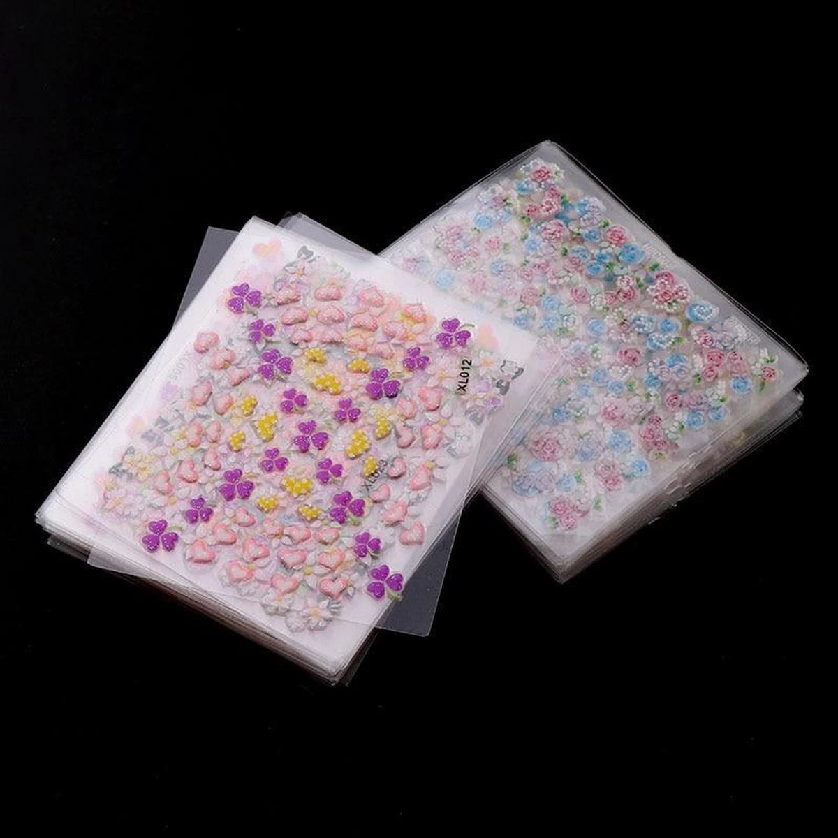 GUAPÀ® Nail Art Stickers 30 Vellen | Zelfklevende Nagelstickers & Nageldecoratie | Diverse Vormen | Nail Art Bloemen | Nail Art Hartjes | Nagel Sjablonen 7 GUAPÀ® Nail Art Stickers 30 Vellen | Zelfklevende Nagelstickers & Nageldecoratie | Diverse Vormen | Nail Art Bloemen | Nail Art Hartjes | Nagel Sjablonen - Afbeelding 7