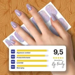 By Emily - Nagel Wrap - | Galaxy Dream | 16 Stickers | Nail Wrap | Nail Art | Trendy | Design | Nagellakvrij | Eenvoudig | Nagel Wrap | Nagel Stickers | Folie | Zelfklevend | Sjablonen 16 By Emily - Nagel Wrap - | Galaxy Dream | 16 Stickers | Nail Wrap | Nail Art | Trendy | Design | Nagellakvrij | Eenvoudig | Nagel Wrap | Nagel Stickers | Folie | Zelfklevend | Sjablonen -Essie 1200x1200 899