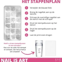 By Emily - Nail Art Stencil | Bloemen & Bladeren | 18 Designs | Stempelen | Nagelkunst | Manicure | Herbruikbaar | Metaal | Duurzaam | Gellak | Tools | Gereedschap | Sjabloon 5 By Emily - Nail Art Stencil | Bloemen & Bladeren | 18 Designs | Stempelen | Nagelkunst | Manicure | Herbruikbaar | Metaal | Duurzaam | Gellak | Tools | Gereedschap | Sjabloon -Essie 1200x1200 912