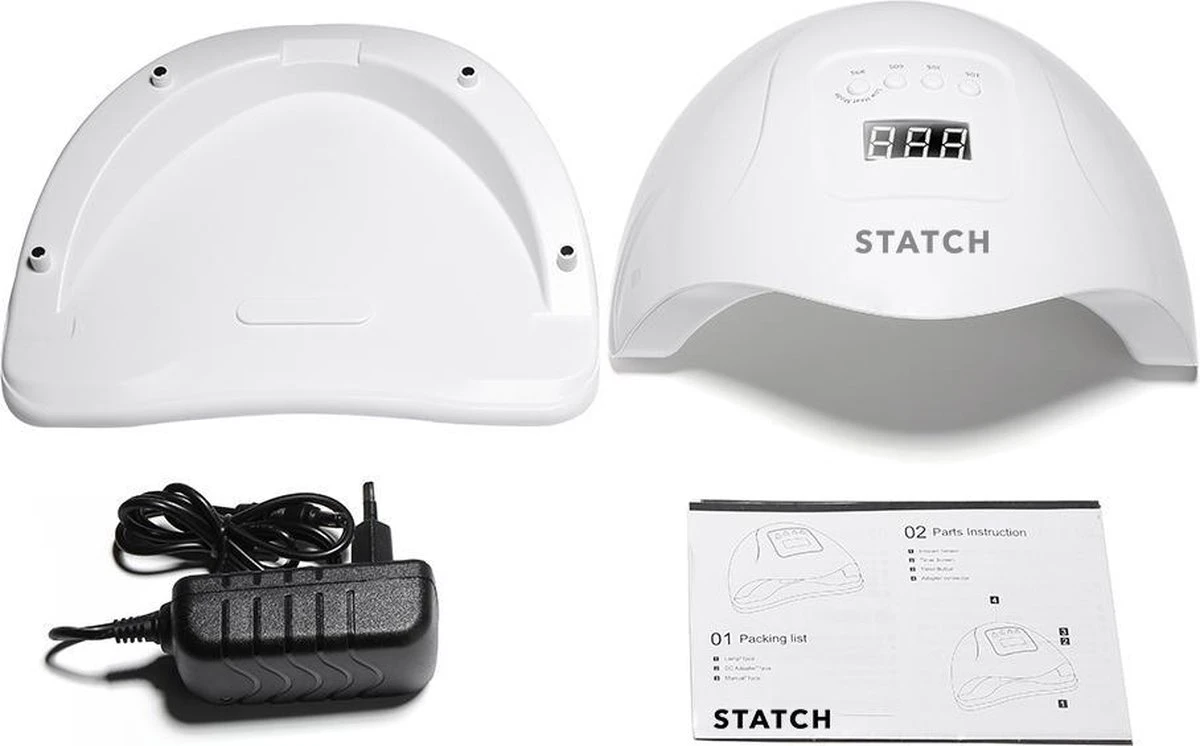 Statch LED Nageldroger Voor Gelnagels - Inclusief Bewegingssensor En Timer – 36LED Lampen- LCD Display 11 Statch LED Nageldroger Voor Gelnagels - Inclusief Bewegingssensor En Timer – 36LED Lampen- LCD Display - Afbeelding 11