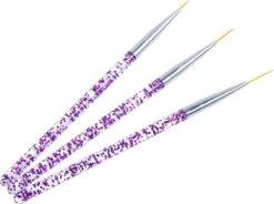 GUAPÀ - Nail Art Penselen Set Paars - 3 Stuks - High Quality Gel & Nail Art Brush 6 GUAPÀ - Nail Art Penselen Set Paars - 3 Stuks - High Quality Gel & Nail Art Brush -Essie 1200x895