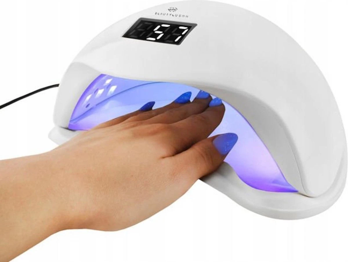 Beautylushh Nageldroger UV Lamp Met Bewegingssensor - Perfect Voor Manicure - Met 24 Dual LED Lampen 2 Beautylushh Nageldroger UV Lamp Met Bewegingssensor - Perfect Voor Manicure - Met 24 Dual LED Lampen - Afbeelding 2