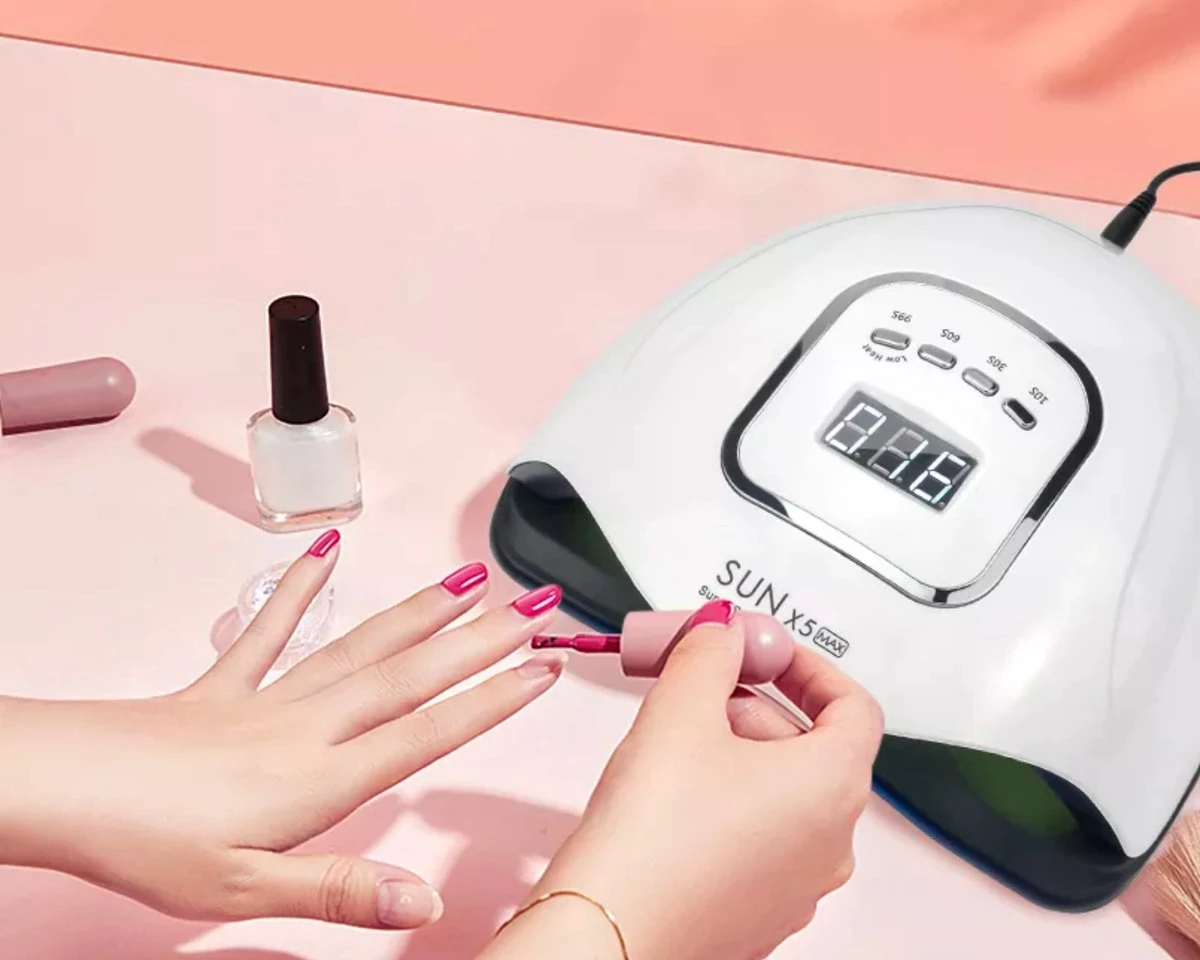 Merkloos Daniqqi - 80 Watt UV LED Lamp Nagels - 45 Leds Nagellamp - Wit 5 Merkloos Daniqqi - 80 Watt UV LED Lamp Nagels - 45 Leds Nagellamp - Wit - Afbeelding 5