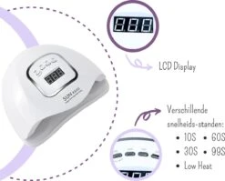 Merkloos Daniqqi - 80 Watt UV LED Lamp Nagels - 45 Leds Nagellamp - Wit 19 Merkloos Daniqqi - 80 Watt UV LED Lamp Nagels - 45 Leds Nagellamp - Wit -Essie 1200x965