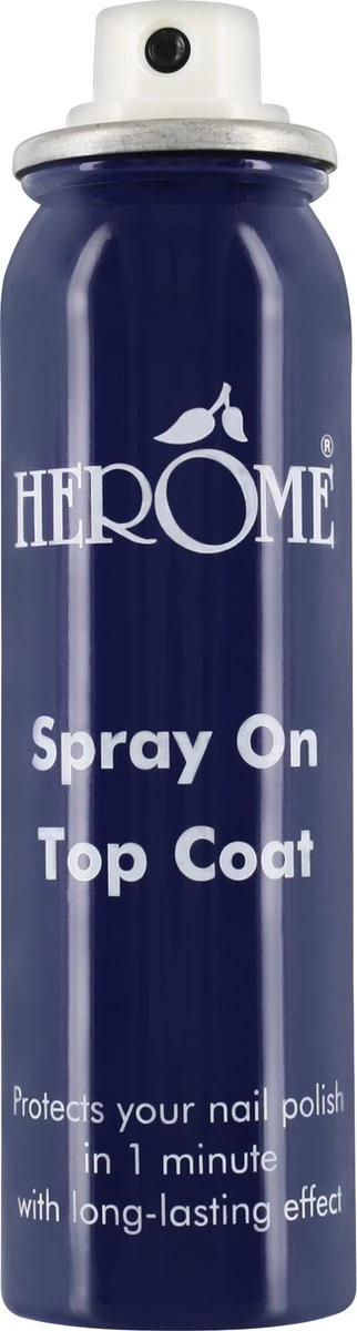 Herome Spray On Top Coat - Beschermde En Droge Nagels In 1 Minuut - Long Lasting Effect - 75ml. 5 Herome Spray On Top Coat - Beschermde En Droge Nagels In 1 Minuut - Long Lasting Effect - 75ml. - Afbeelding 5