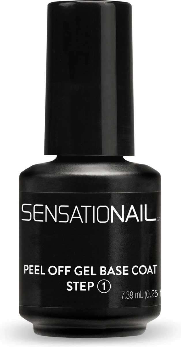 Sensationail Peel Off Gel Base Coat - 71791 2 Sensationail Peel Off Gel Base Coat - 71791 - Afbeelding 2