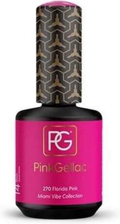 Pink Gellac - Florida Pink - Gellak - Vegan - Roze - Glanzend - 15ml 18 Pink Gellac - Florida Pink - Gellak - Vegan - Roze - Glanzend - 15ml -Essie 647x1200