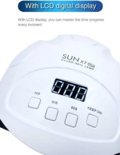 Nageldroger- 90 Watt LED UV Inclusief Manicure- Pedicure Set - Professioneel - Nagel Lamp LED - Professionele Nageldroger - Ledlamp - Gel Nagellak - Gelpolish - Gel Nagels - Builder Gel - Acryl -Essie 932x1200 2